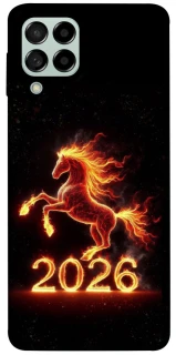 Чехол на Samsung Galaxy M53 5G Red Fire Horse ver.1 фото 1 из 1