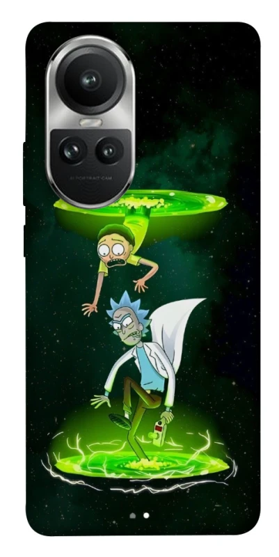 Чохол на Oppo Reno 10 Rick and Morty фото 1 з 1