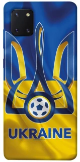 Чехол на Samsung Galaxy Note 10 Lite (A81) Футбольный Герб v3 фото 1 из 1