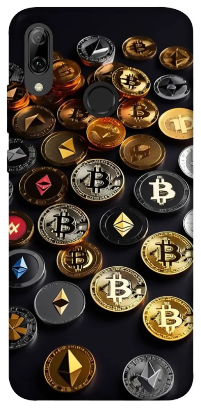 Чохол на Huawei P Smart (2019) Many coins фото 1 з 1