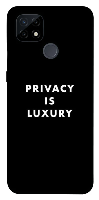 Чохол на Realme C21 Privacy is luxury фото 1 з 1