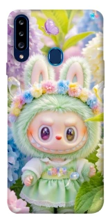 Чехол на Samsung Galaxy A20s Labubu & Flowers ver.2 фото 1 из 1