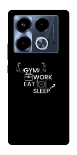 Чохол на Infinix Note 40 4G Gym v2 фото 1 з 1