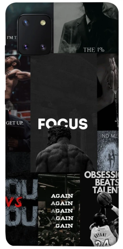 Чехол на Samsung Galaxy Note 10 Lite (A81) Focus collage фото 1 из 1