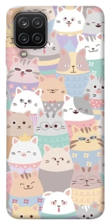 Чехол на Samsung Galaxy A12 Funny Kittens ver.2 фото 1 из 1