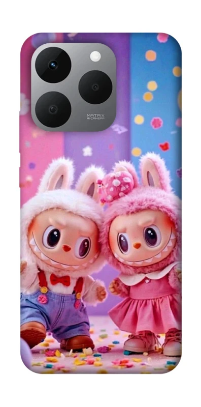 Чохол на Realme 15T Labubu twins ver.3 фото 1 з 1