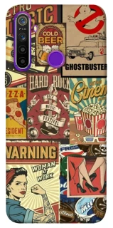 Чехол на Realme 5 Retro collage ver.2 фото 1 из 1