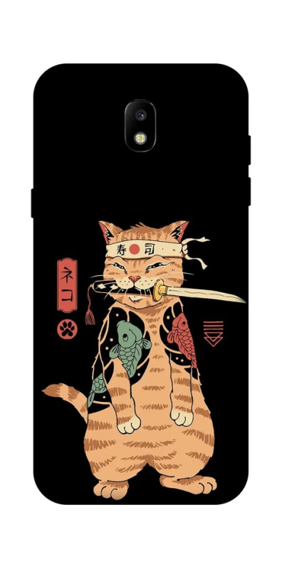 Чохол на Samsung Galaxy J5 (2017) Кіт-самурай фото 1 з 1