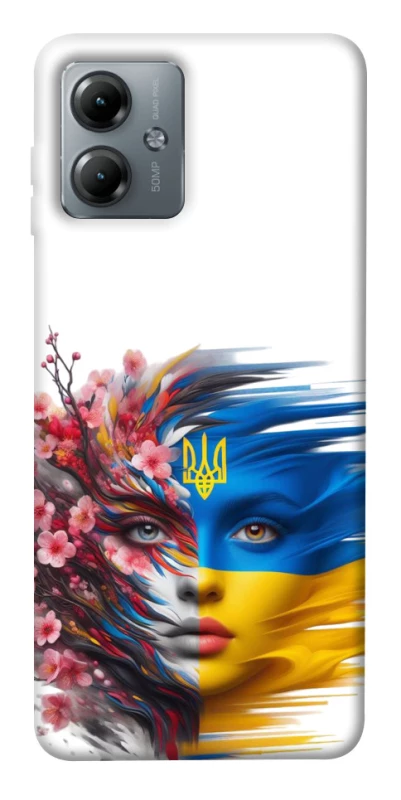Чохол на Motorola Moto G14 Flowering Ukraine фото 1 з 1