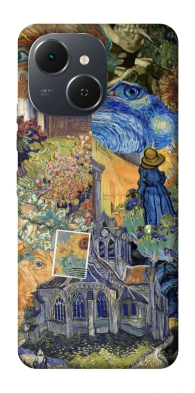 Чохол на TECNO Spark 40C Van Gogh collage фото 1 з 1