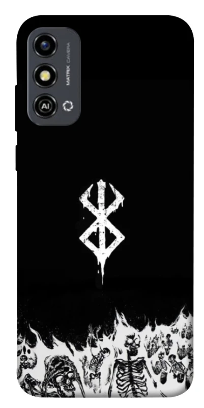 Чохол на ZTE Blade A53 Berserk skeletons фото 1 з 1