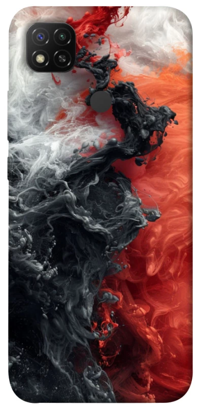 Чехол на Xiaomi Redmi 9C Black and Red фото 1 из 1