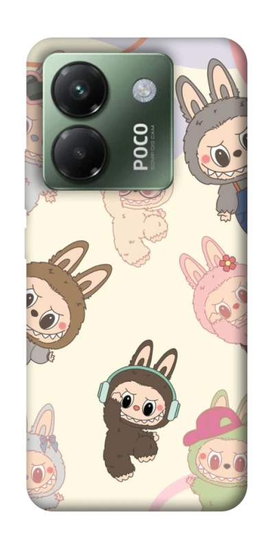 Чохол на Xiaomi Poco M7 pro 5G Labubu Dance фото 1 з 1