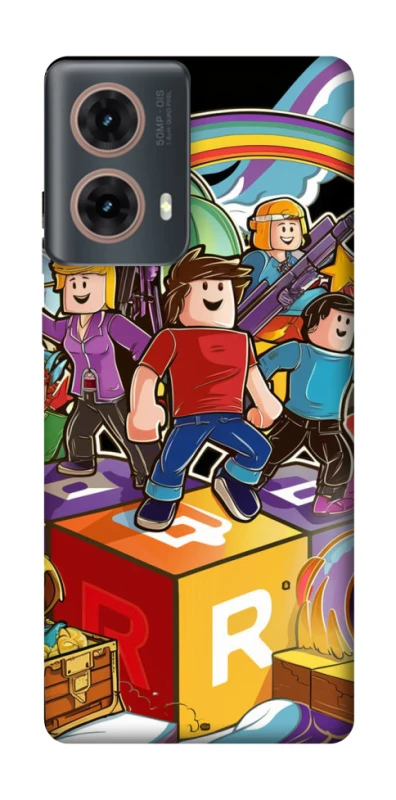 Чохол на Motorola Moto G85 Roblox family фото 1 з 1