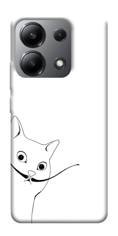 Чехол на Xiaomi Redmi Note 13 4G Кот Дали фото 1 из 1