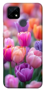 Чохол на Realme C21 Тюльпанове поле фото 1 з 1