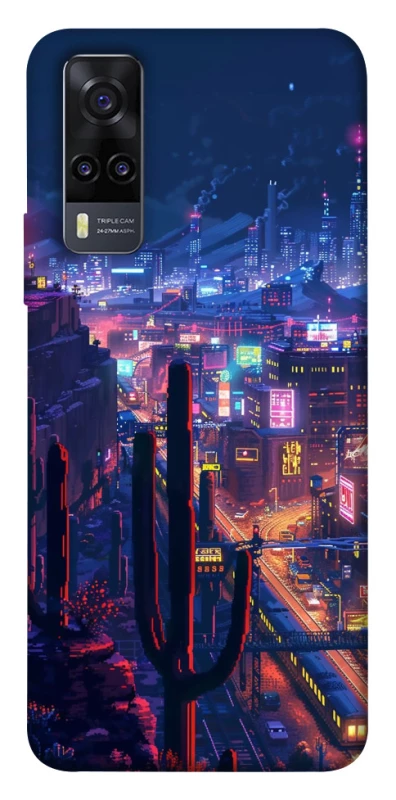 Чохол на Vivo Y31 Night city фото 1 з 1