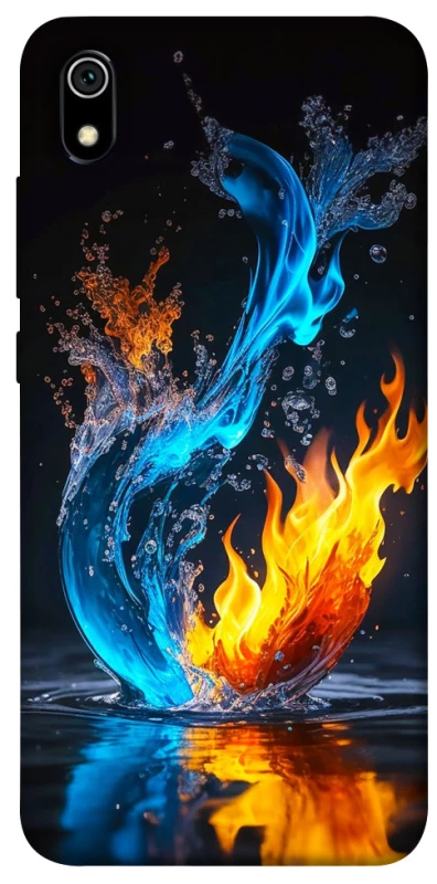 Чохол на Xiaomi Redmi 7A Water And Fire фото 1 з 1