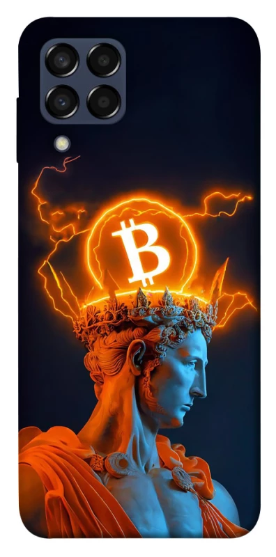 Чехол на Samsung Galaxy M33 5G Bitcoin God фото 1 из 1