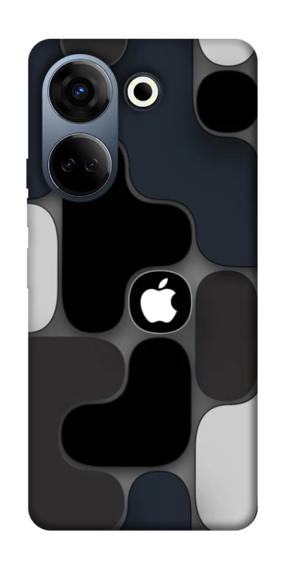 Чохол на TECNO Camon 20 Pro (CK7n) Apple logo ver.8 фото 1 з 1