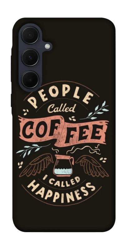 Чохол на Samsung Galaxy A35 Сoffee happiness фото 1 з 1
