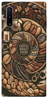 Чехол на Samsung Galaxy Note 10 Coffee roast guide фото 1 из 1