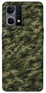 Чехол на Oppo Reno 7 4G Camouflage v24 фото 1 из 1