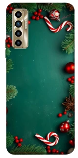 Чехол на TECNO Camon 17P Новогодний v35 фото 1 из 1