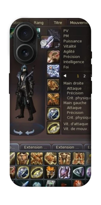 Чехол на Apple iPhone 16 Character Menu ver.1 фото 1 из 1