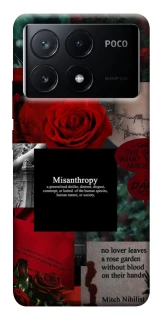 Чехол на Xiaomi Poco X6 Misanthropy фото 1 из 1