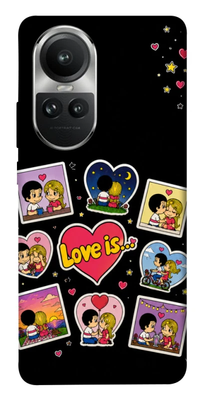 Чохол на Oppo Reno 10 Love is ver.2 фото 1 з 1