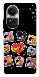 Чехол на Oppo Reno 10 Love is ver.2 фото 1 из 1