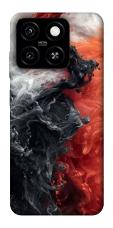 Чохол на ZTE Blade A55 4G Black and Red фото 1 з 1