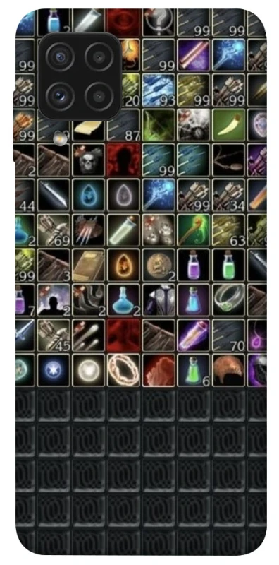 Чехол на Samsung Galaxy A22 4G Inventory menu ver.2 фото 1 из 1