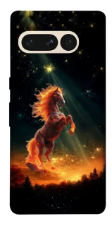 Чехол на Google Pixel 7 Pro Red Fire Horse ver.2 фото 1 из 1