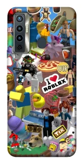 Чохол на TECNO Camon 17 Roblox collage ver.5 фото 1 з 1