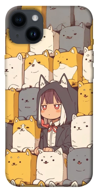 Чохол на Apple iPhone 14 Plus (6.7") Like a cat фото 1 з 1