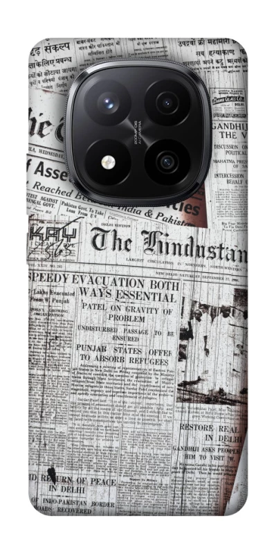 Чехол на Xiaomi Redmi Note 14 Pro+ 5G Газеты фото 1 из 1