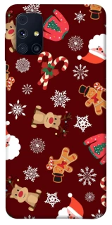 Чехол на Samsung Galaxy M31s Новогодний v6 фото 1 из 1
