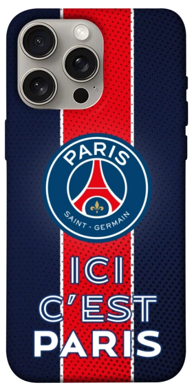 Чехол на Apple iPhone 15 Pro Max (6.7") FC PSG v1 фото 1 из 1