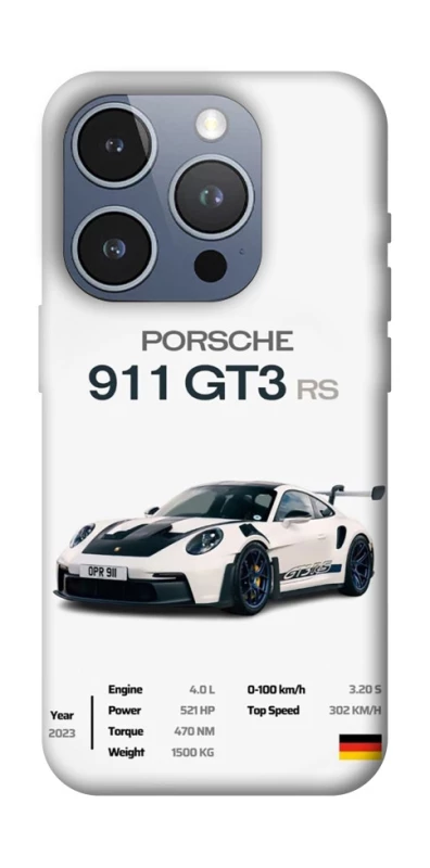 Чехол на Apple iPhone 16 Pro Porsche 911 GT3 фото 1 из 1