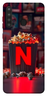 Чехол на Samsung Galaxy A21 Netflix and popcorn фото 1 из 1