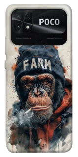 Чохол на Xiaomi Poco C40 Шимпанзе v3 фото 1 з 1