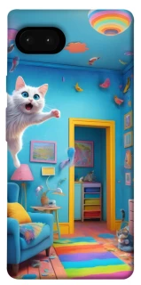 Чохол на Google Pixel 7a crazy cat фото 1 з 1