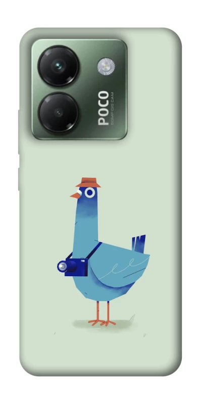 Чохол на Xiaomi Poco M7 pro 5G Голуб-детектив фото 1 з 1