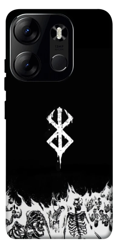 Чохол на Tecno Spark Go 2023 Berserk skeletons фото 1 з 1