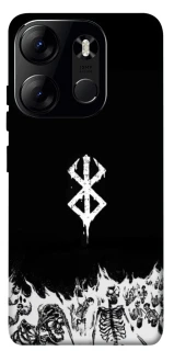 Чохол на Tecno Spark Go 2023 Berserk skeletons фото 1 з 1