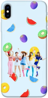 Чехол на Apple iPhone XS Max (6.5") RED VELVET v2 фото 1 из 1