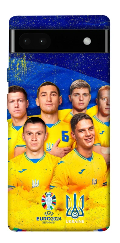 Чехол на Google Pixel 6a Сбоная Украины v2 фото 1 из 1