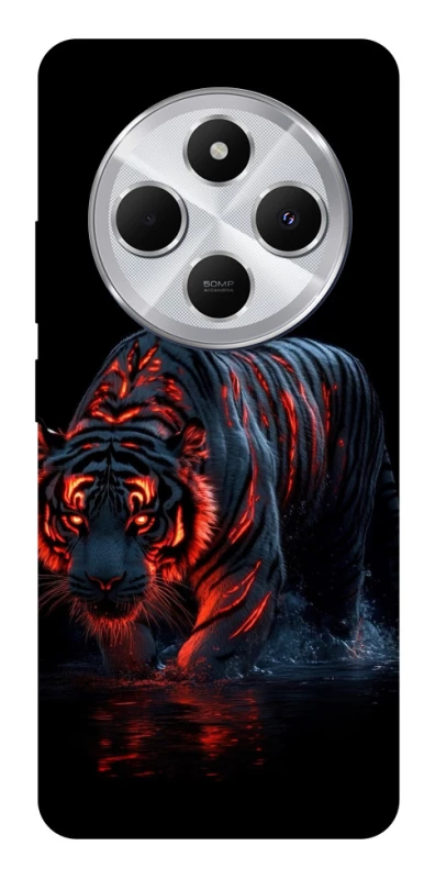 Чохол на Xiaomi Redmi 14C / Poco C75 fire tiger фото 1 з 1